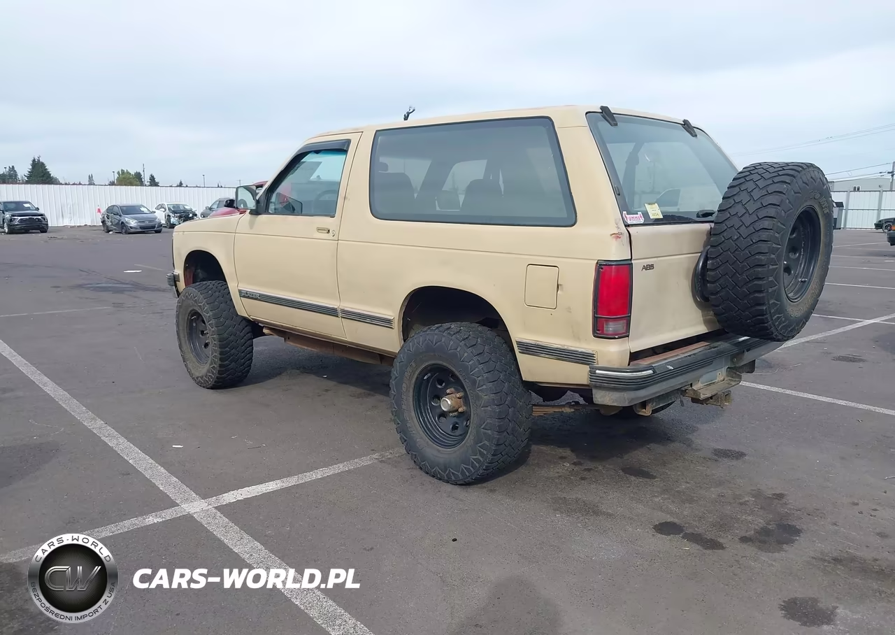 1992 Chevrolet Blazer S10 VIN:1GNCT18Z5N0120288 - 3