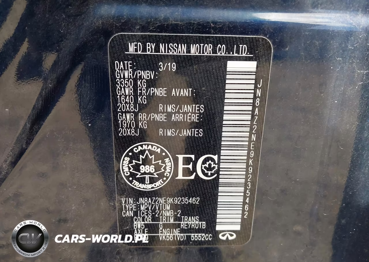 2019 Infiniti Qx80 Limited-Luxe VIN:JN8AZ2NE9K9235462 - 9