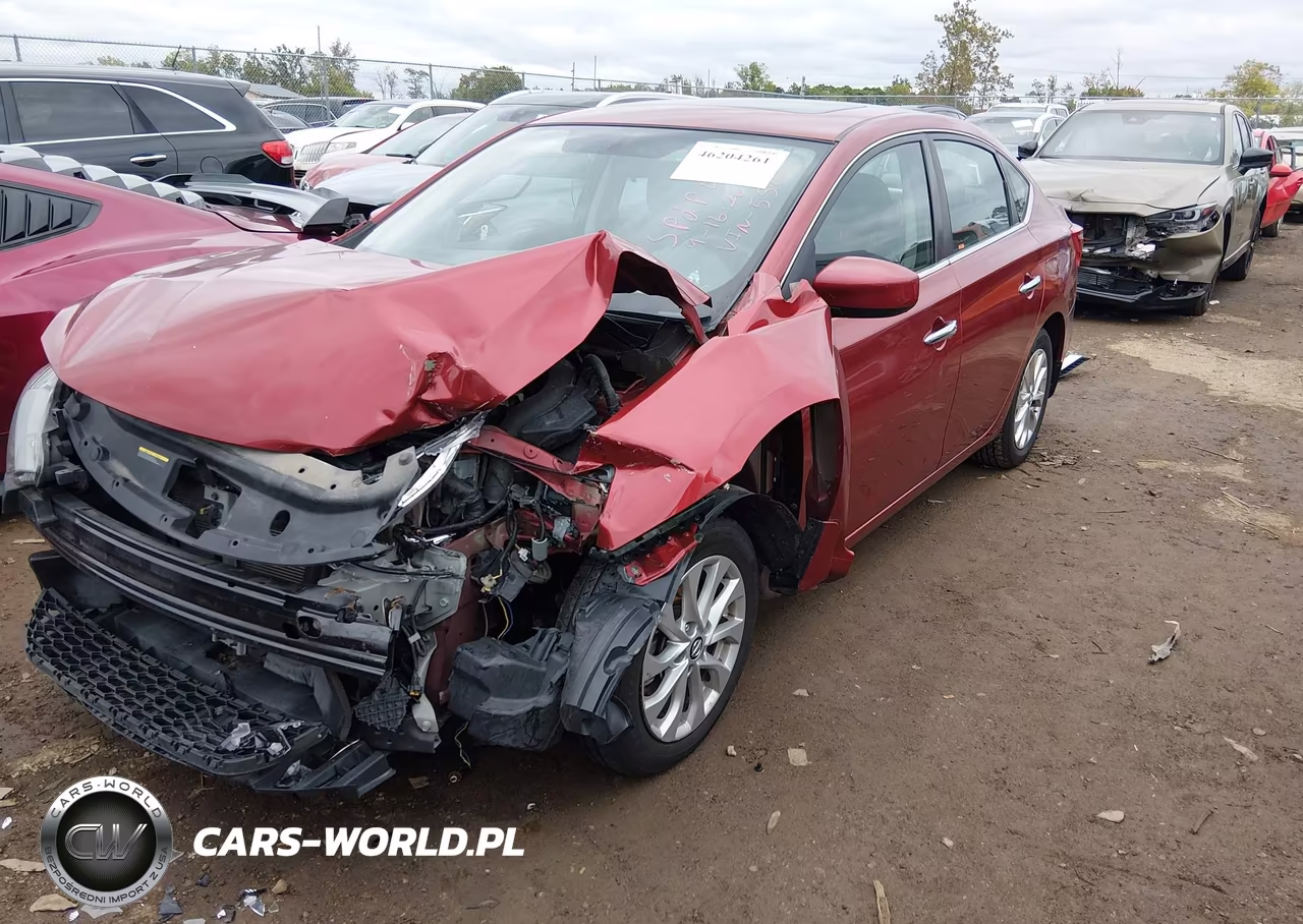 2016 Nissan Sentra Sv VIN:3N1AB7AP6GY255502 - 2