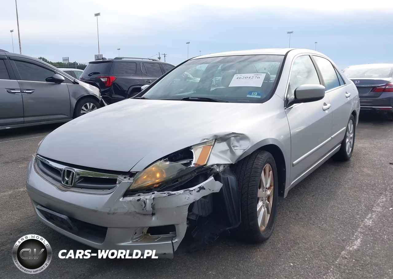 2006 Honda Accord Sdn Ex-L V6 VIN:1HGCM66526A019838 - 2