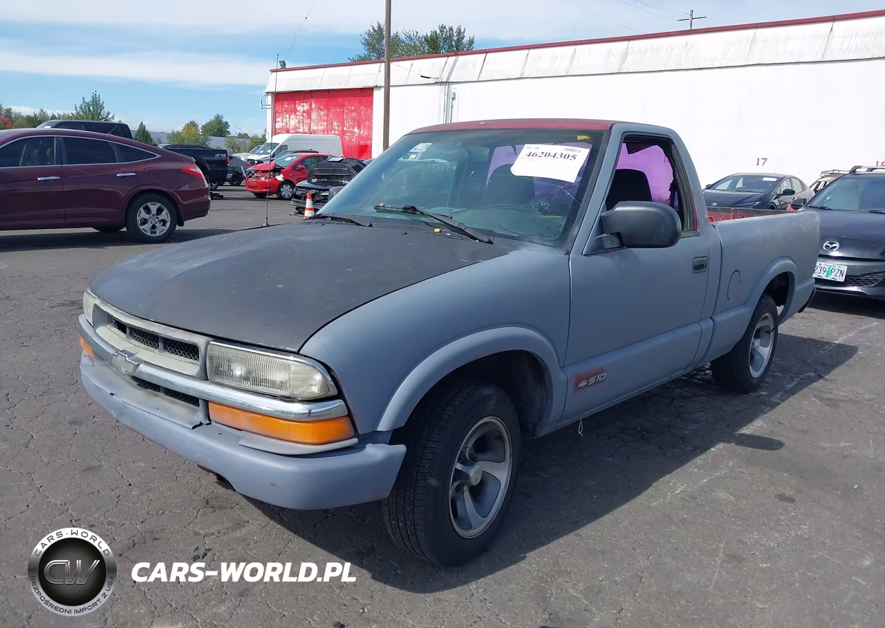 1998 Chevrolet S-10 Ls Fleetside VIN:1GCCS1445WK150001 - 2