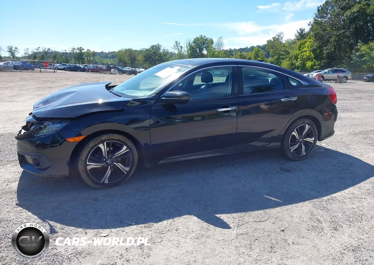 2017 Honda Civic Touring VIN:19XFC1F90HE001729 - 2