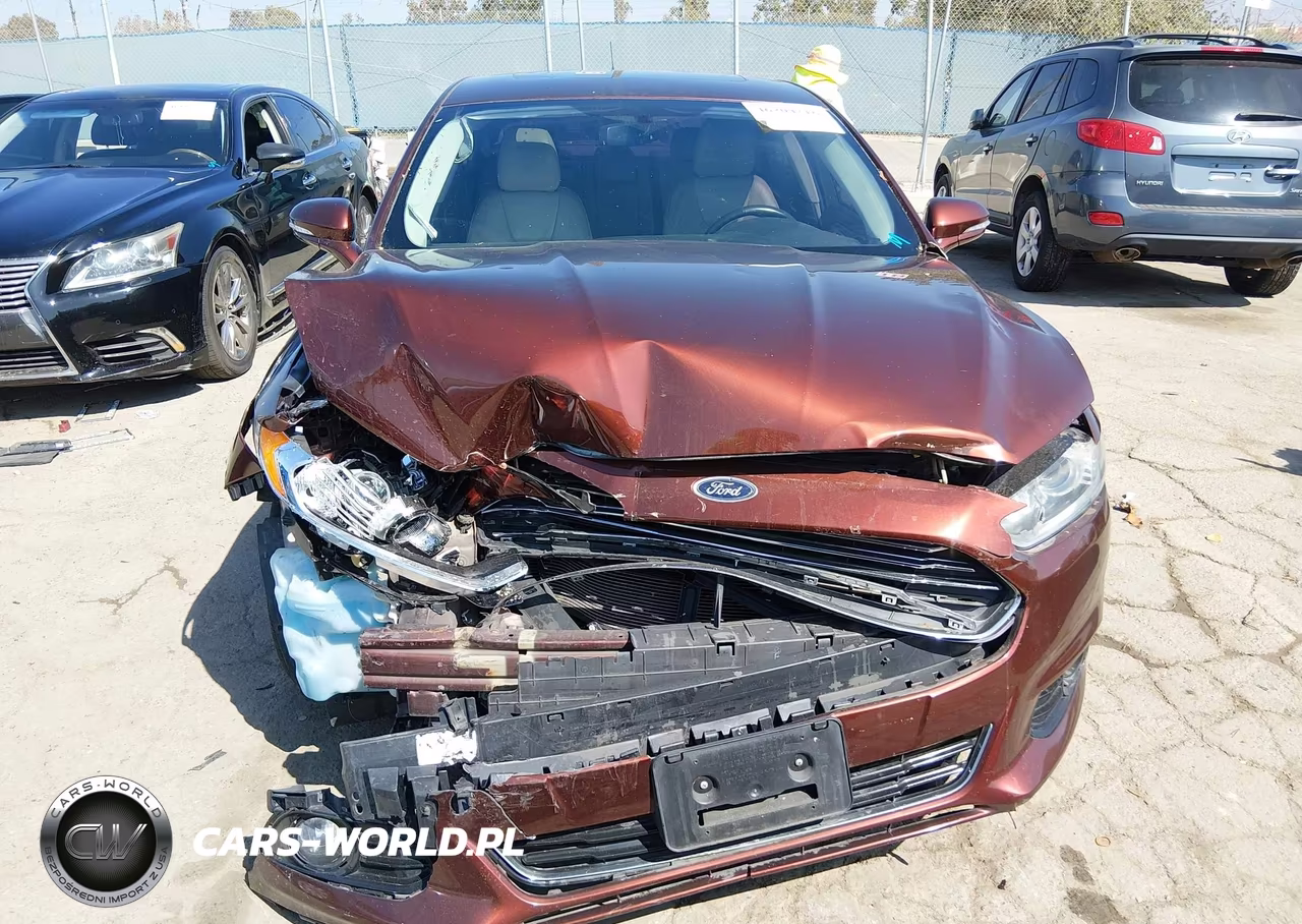 2016 Ford Fusion Titanium VIN:3FA6P0K90GR118941 - 12
