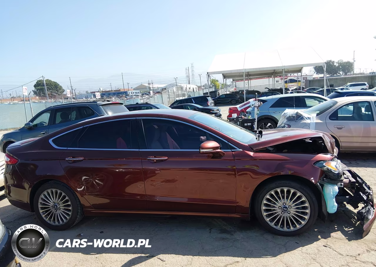 2016 Ford Fusion Titanium VIN:3FA6P0K90GR118941 - 13
