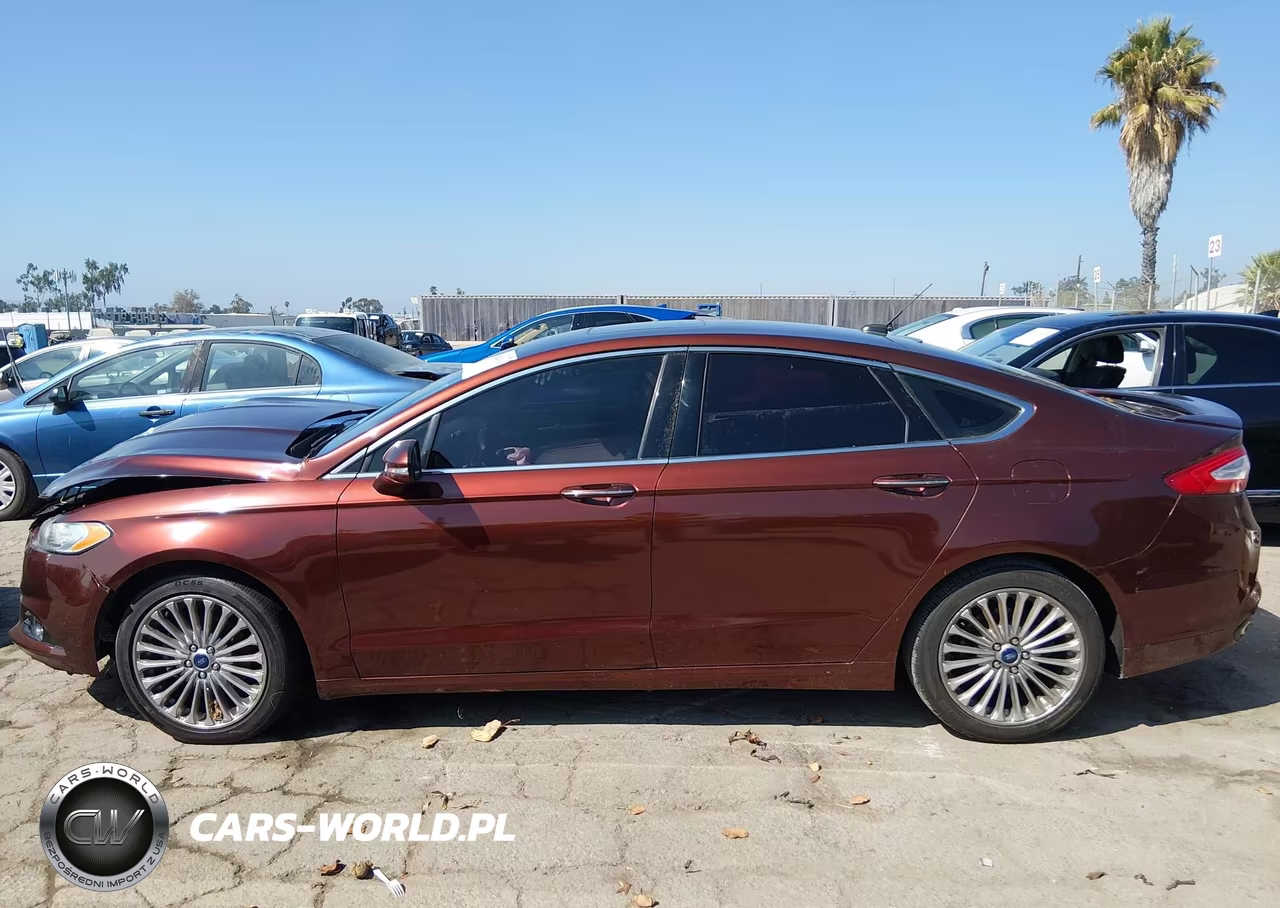 2016 Ford Fusion Titanium VIN:3FA6P0K90GR118941 - 14