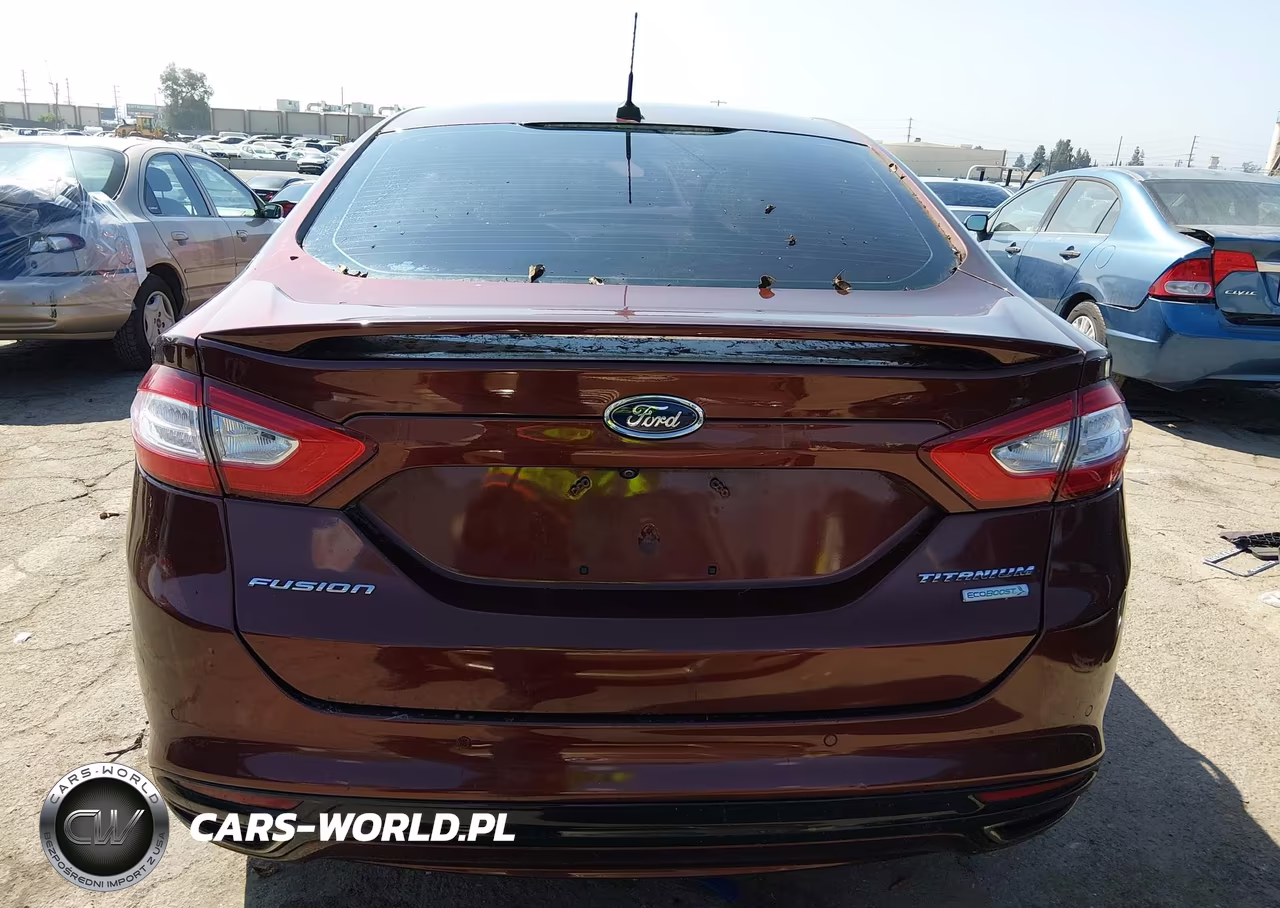 2016 Ford Fusion Titanium VIN:3FA6P0K90GR118941 - 16