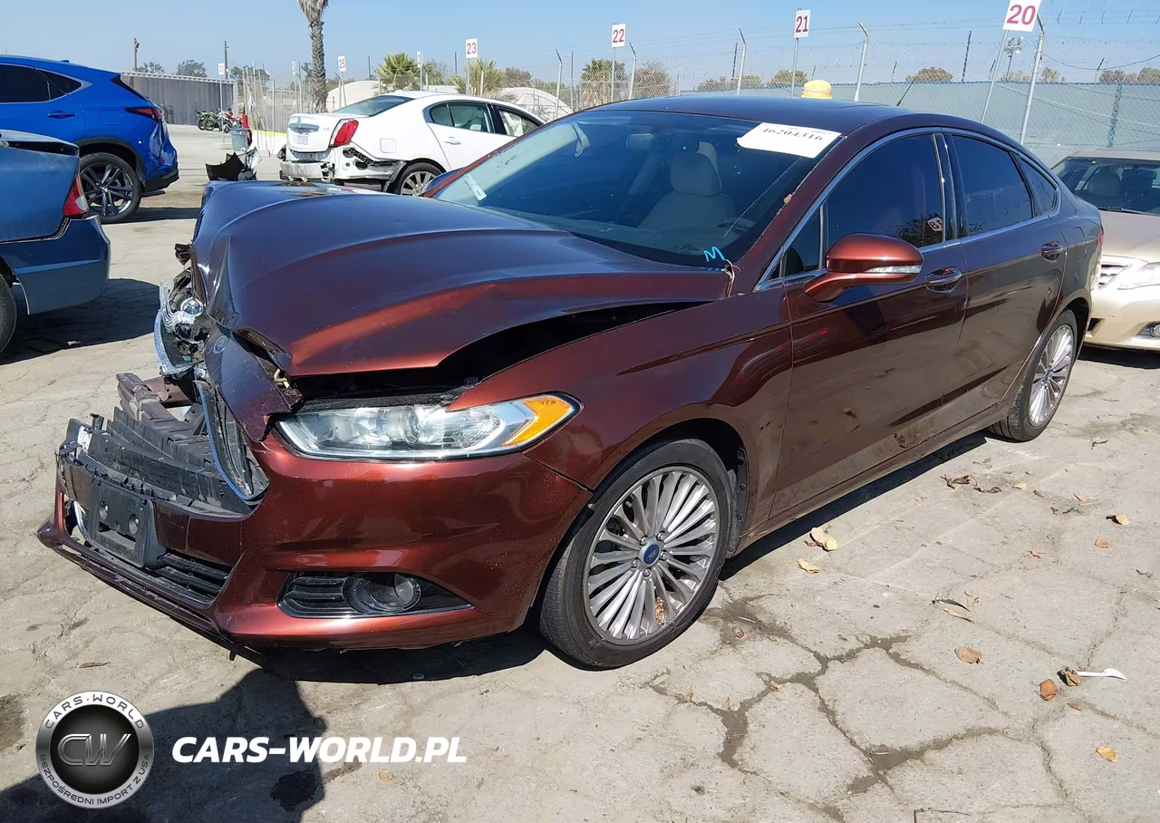 2016 Ford Fusion Titanium VIN:3FA6P0K90GR118941 - 2
