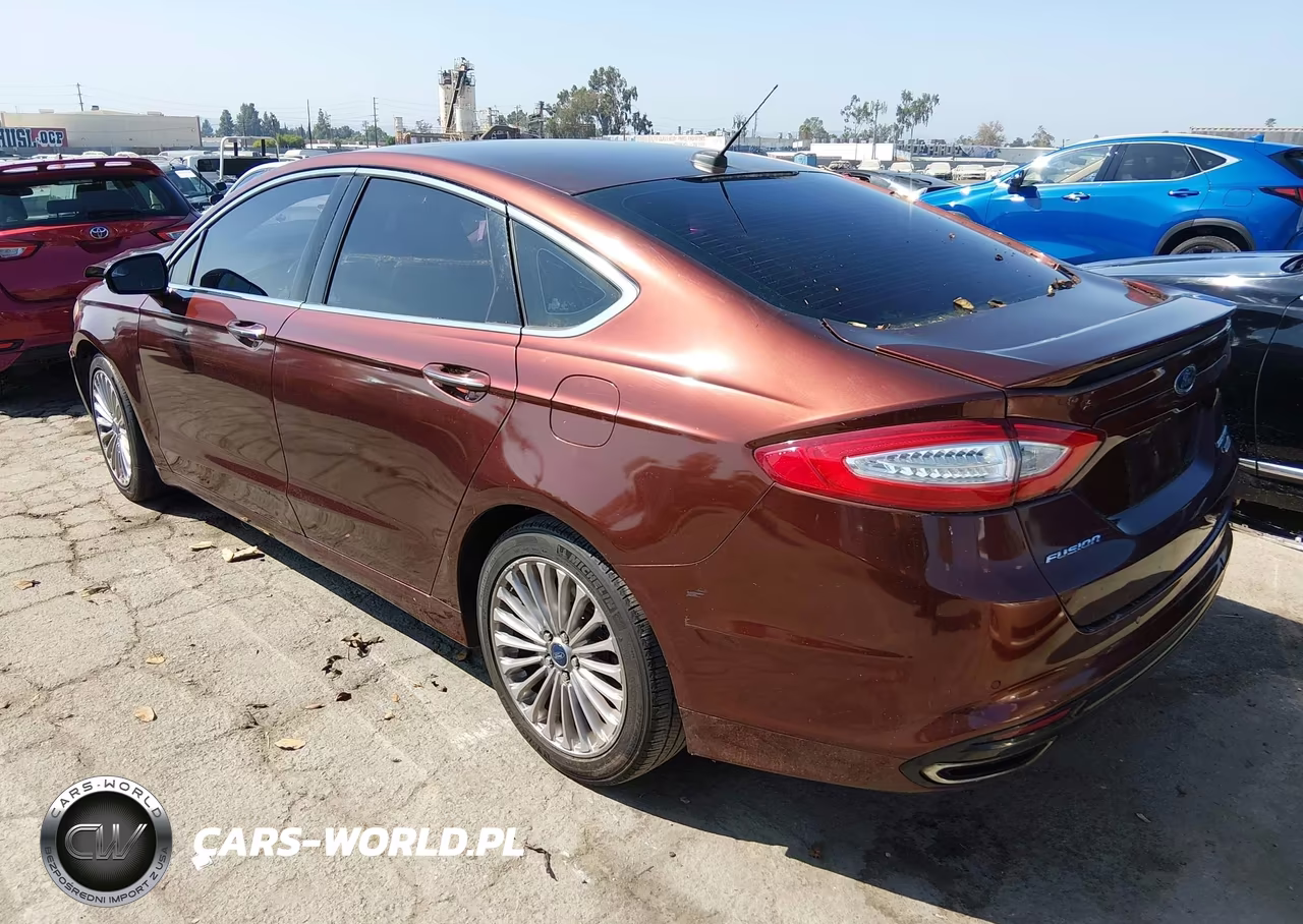 2016 Ford Fusion Titanium VIN:3FA6P0K90GR118941 - 3