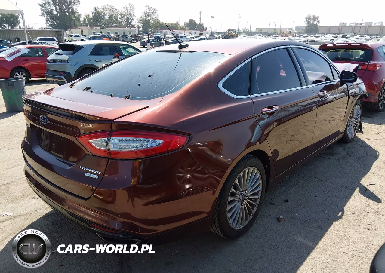 2016 Ford Fusion Titanium VIN:3FA6P0K90GR118941 - 4