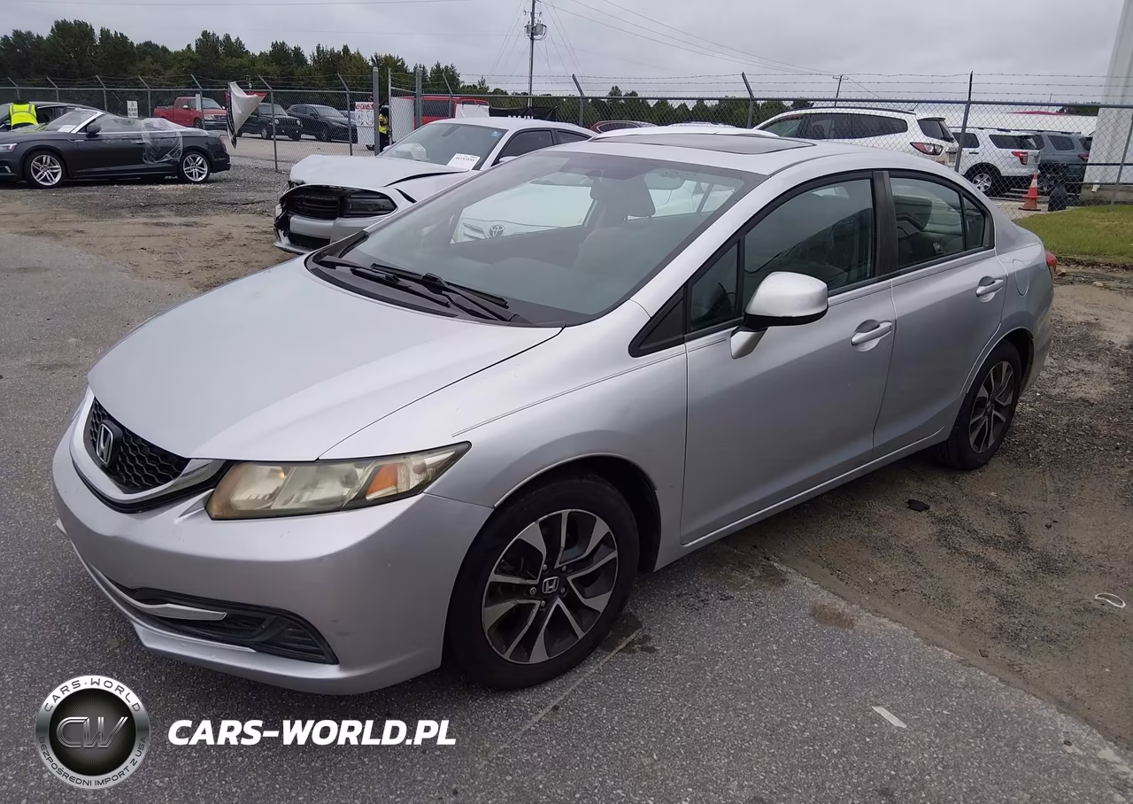 2013 Honda Civic Sdn Ex VIN:19XFB2F89DE038773 - 2
