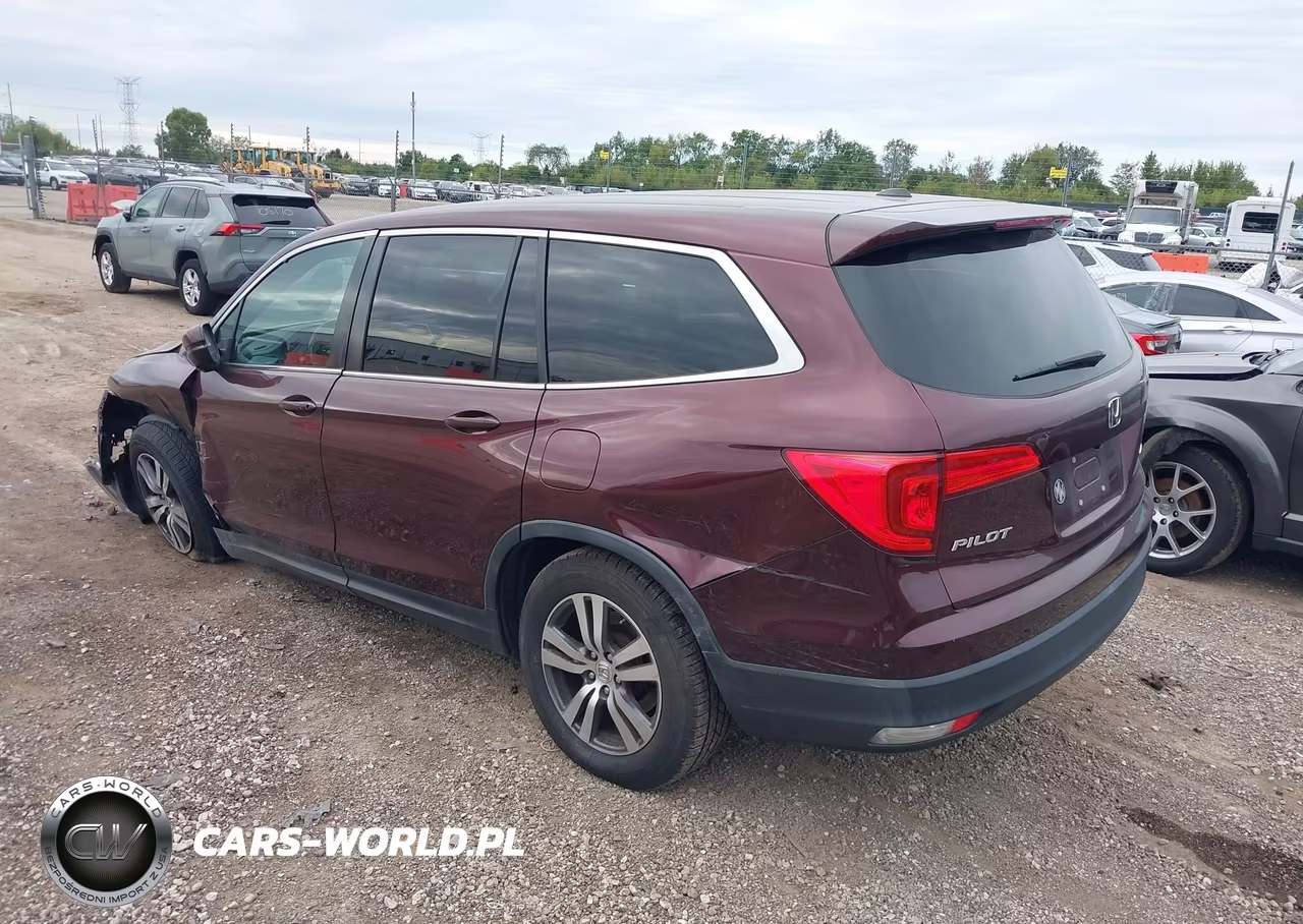 2017 Honda Pilot Ex-L VIN:5FNYF6H58HB053191 - 3