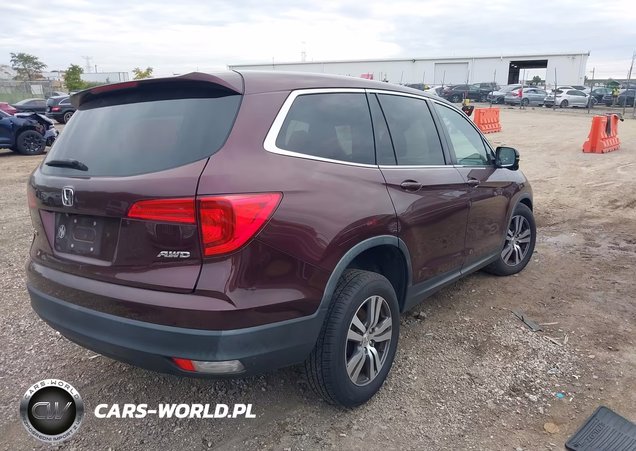 2017 Honda Pilot Ex-L VIN:5FNYF6H58HB053191 - 4