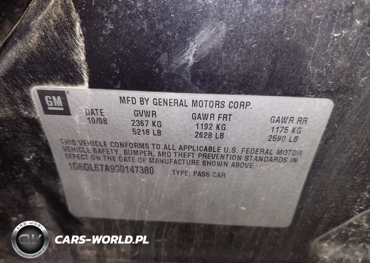 2009 Cadillac Sts V8 VIN:1G6DL67A990147380 - 9