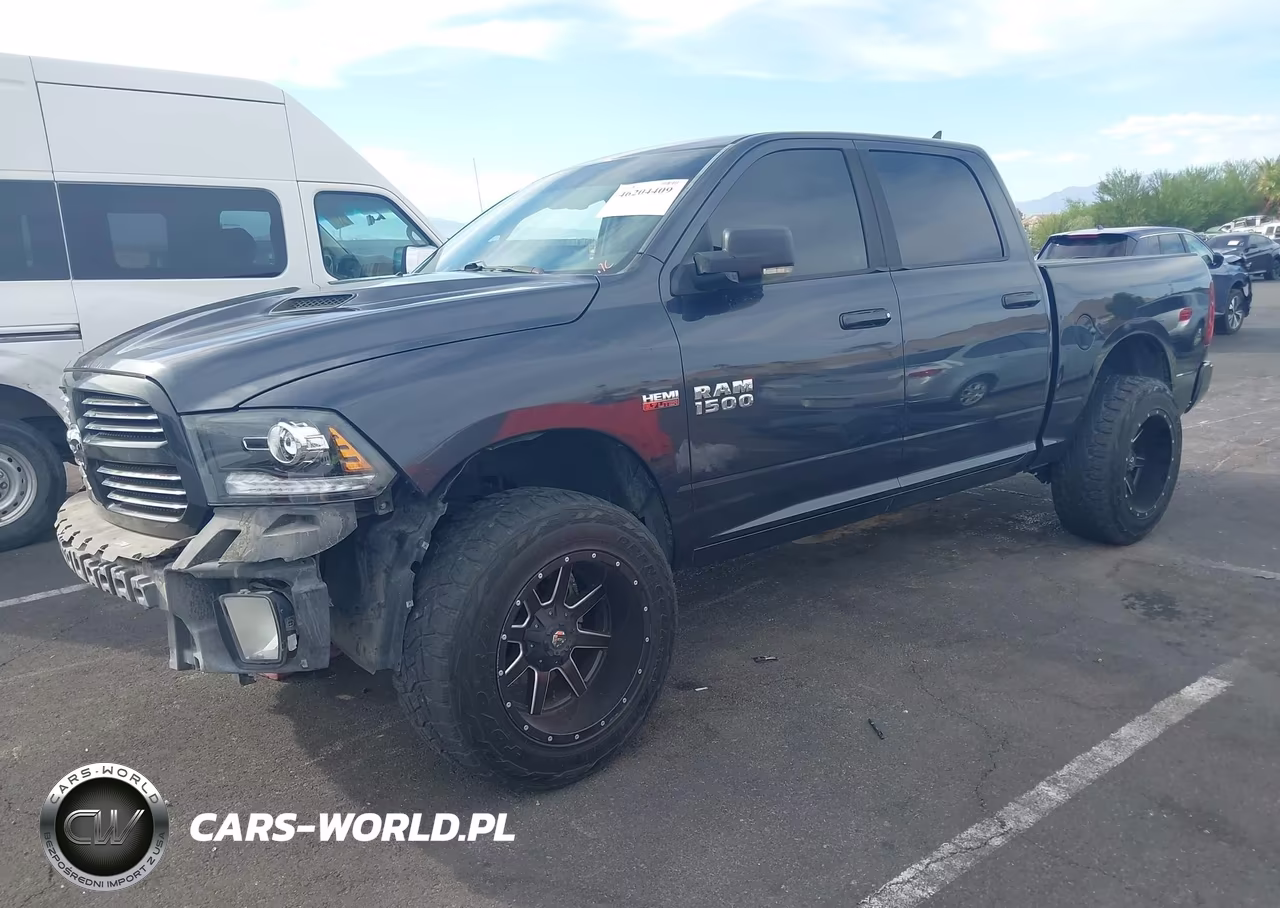 2017 Ram 1500 Sport 4X4 5'7 Box VIN:1C6RR7MTXHS503715 - 2