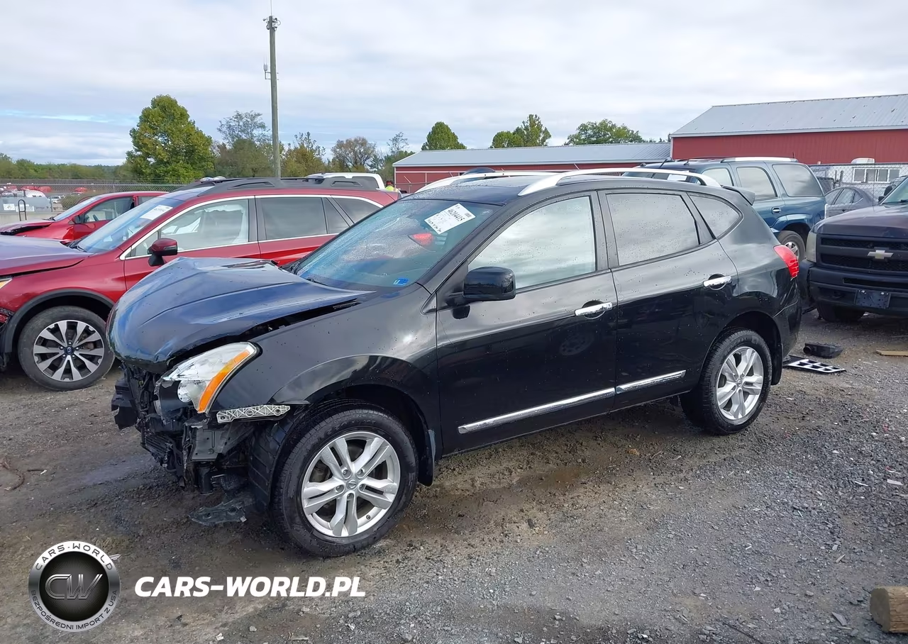 2013 Nissan Rogue Sv VIN:JN8AS5MV1DW643594 - 2