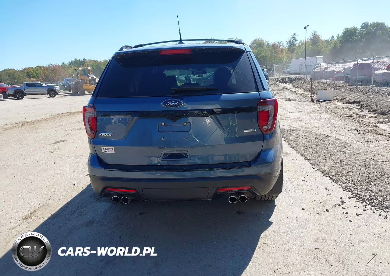 2018 Ford Explorer Sport VIN:1FM5K8GT4JGA61340 - 17