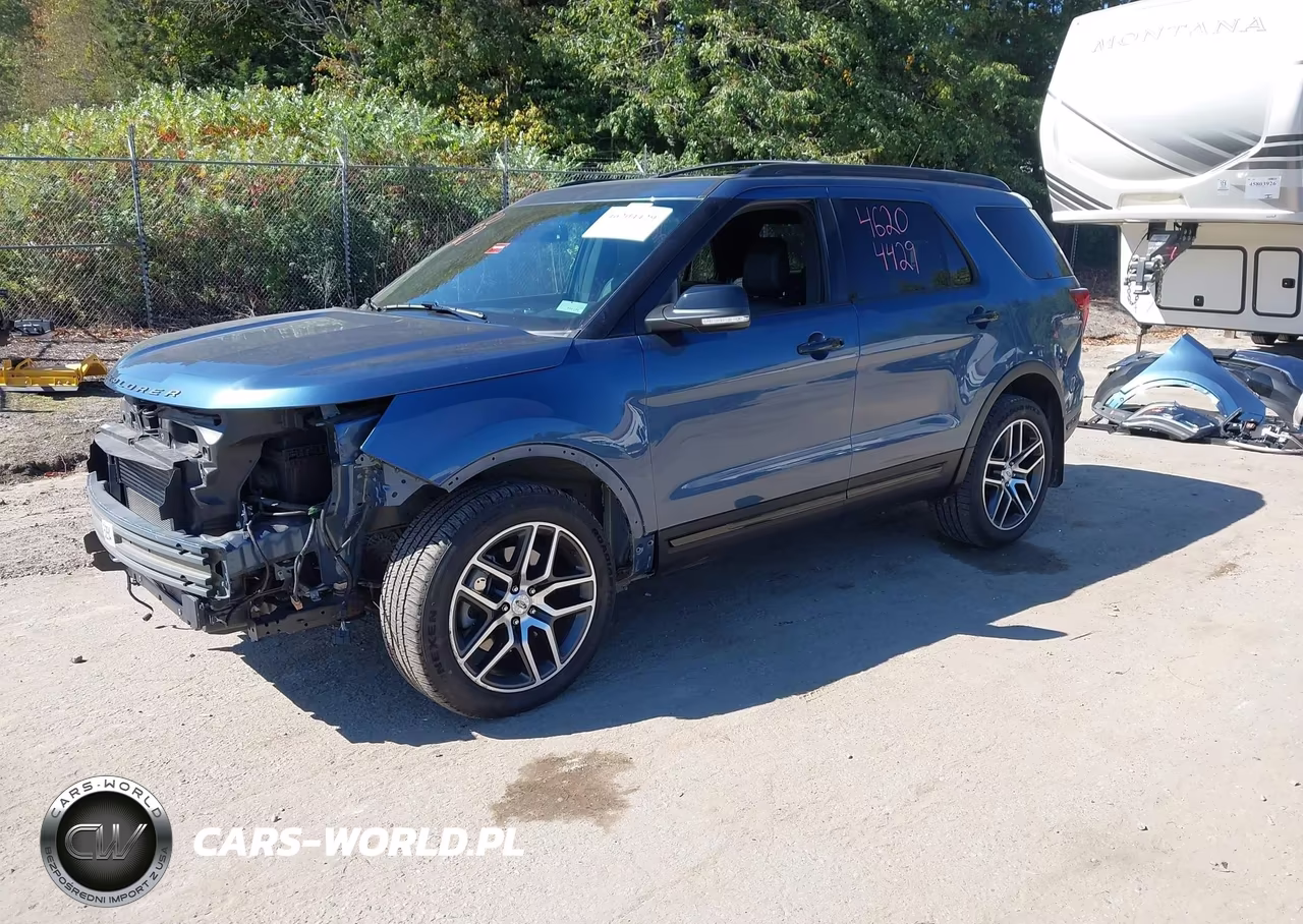 2018 Ford Explorer Sport VIN:1FM5K8GT4JGA61340 - 2