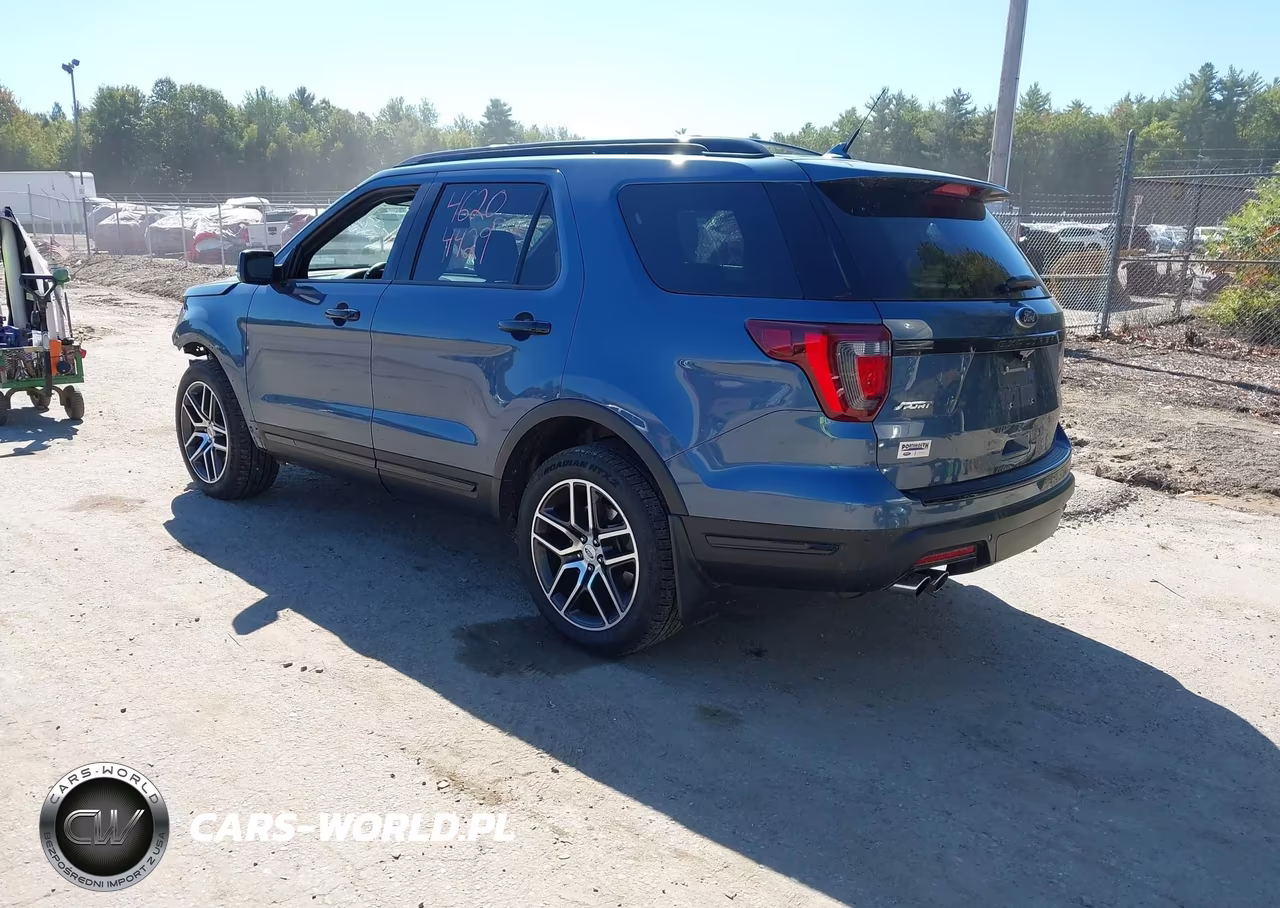 2018 Ford Explorer Sport VIN:1FM5K8GT4JGA61340 - 3