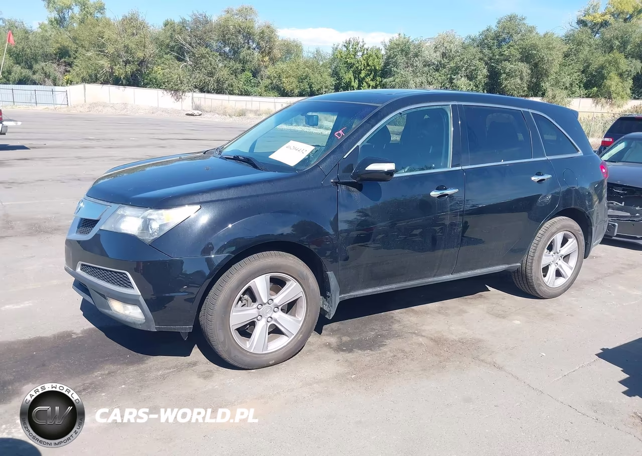 2013 Acura Mdx VIN:2HNYD2H28DH509211 - 2