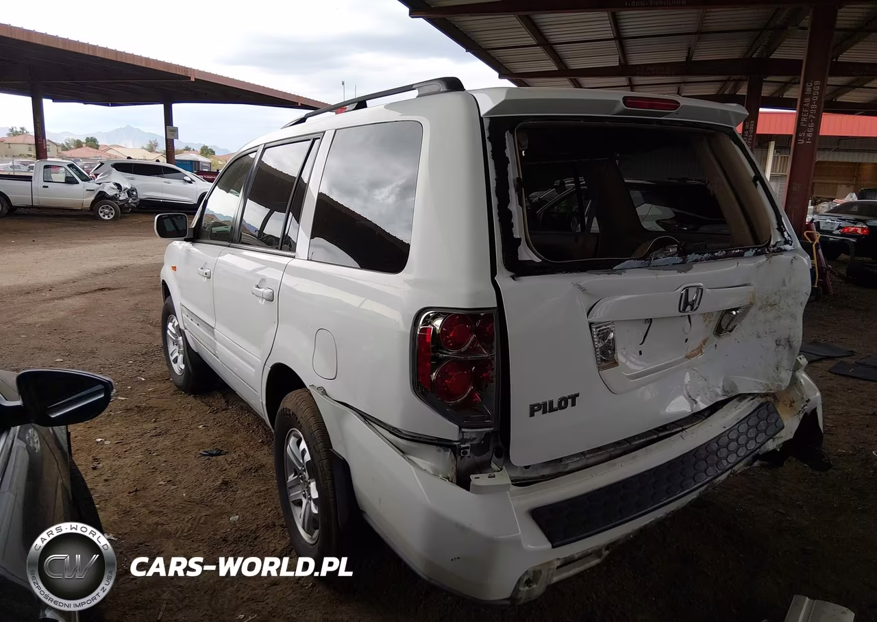 2008 Honda Pilot Vp VIN:5FNYF28238B029993 - 3