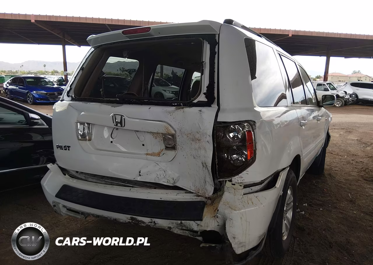 2008 Honda Pilot Vp VIN:5FNYF28238B029993 - 4