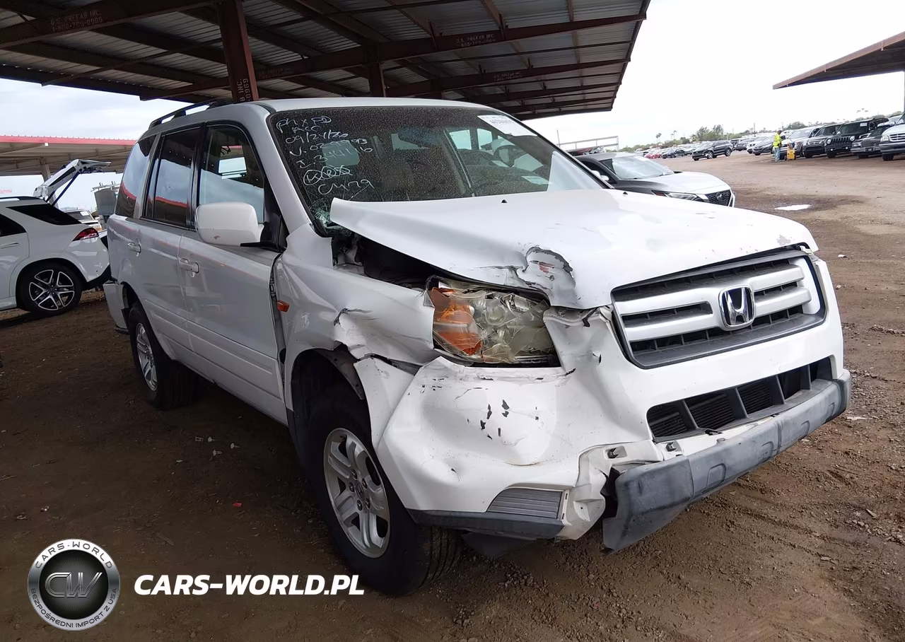 2008 Honda Pilot Vp VIN:5FNYF28238B029993 - 6