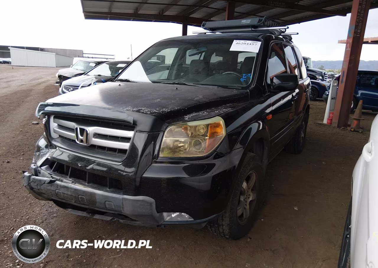 2006 Honda Pilot Ex VIN:2HKYF18416H512487 - 2