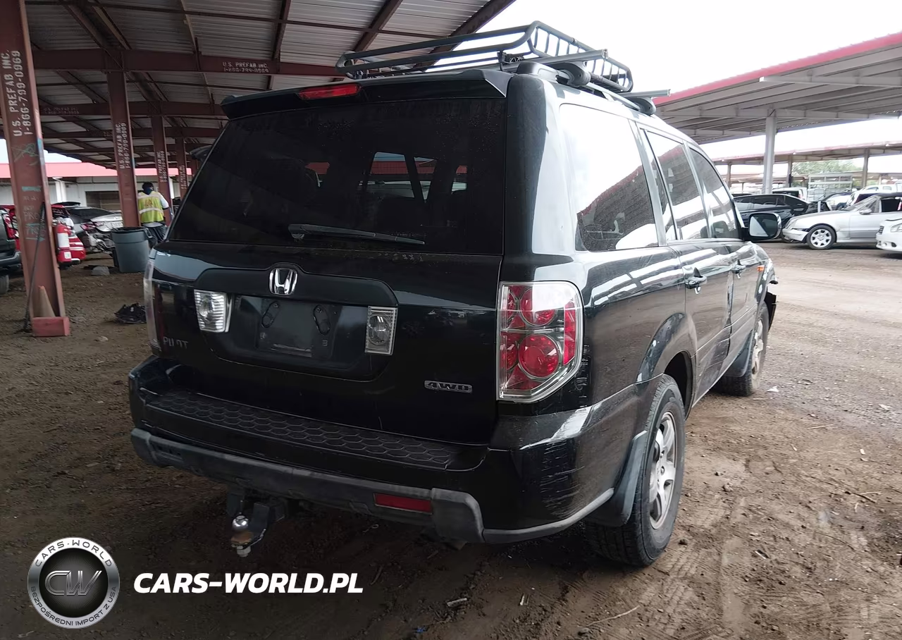 2006 Honda Pilot Ex VIN:2HKYF18416H512487 - 4