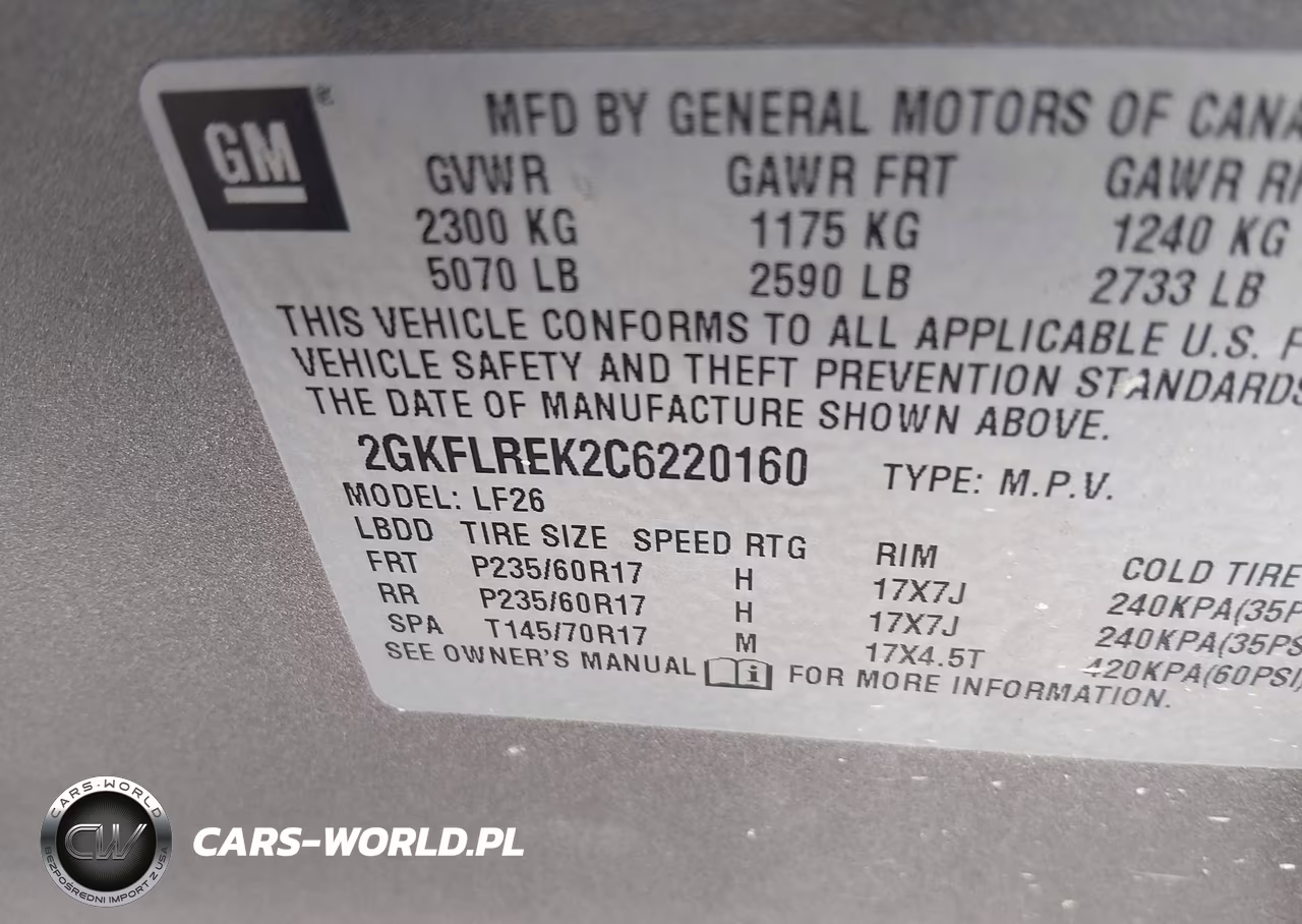 2012 GMC Terrain Sle-1 VIN:2GKFLREK2C6220160 - 9