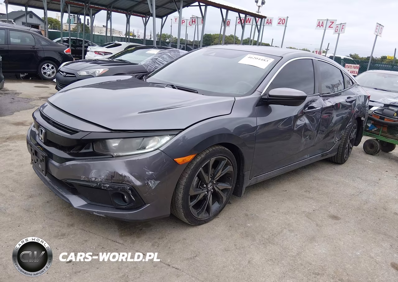 2021 Honda Civic Sport VIN:2HGFC2F84MH531652 - 2
