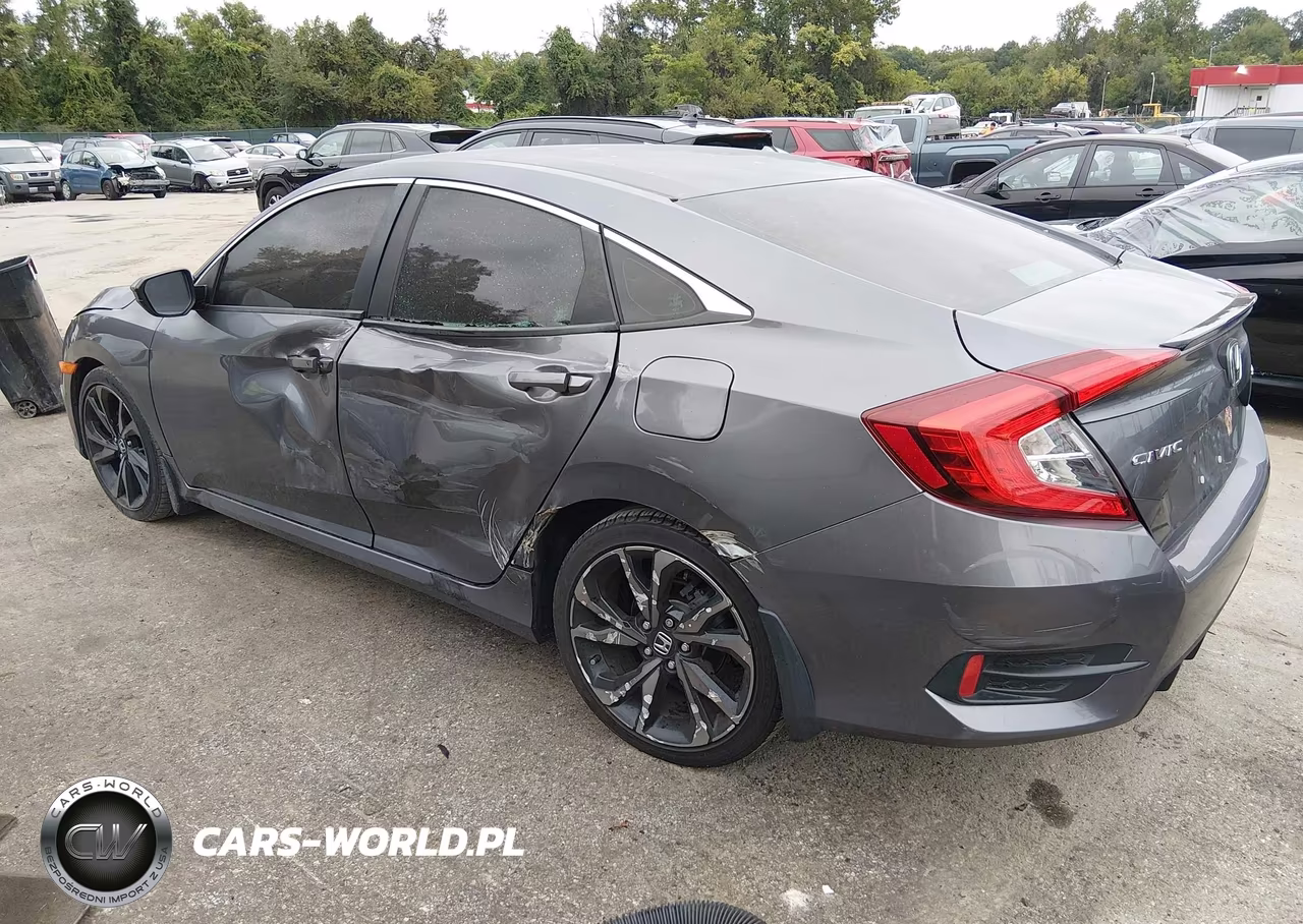2021 Honda Civic Sport VIN:2HGFC2F84MH531652 - 3
