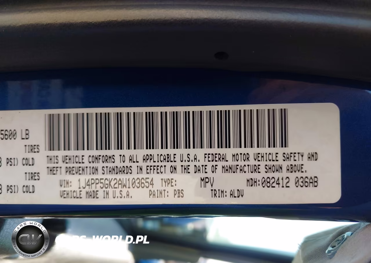 2010 Jeep Liberty Limited VIN:1J4PP5GK2AW103654 - 9