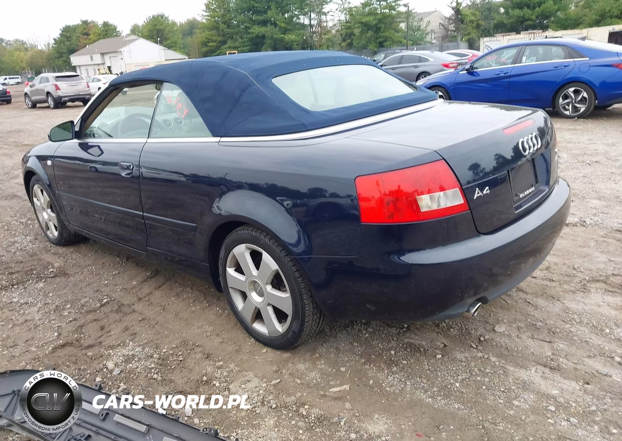 2003 Audi A4 1.8T VIN:WAUAC48H43K022585 - 3