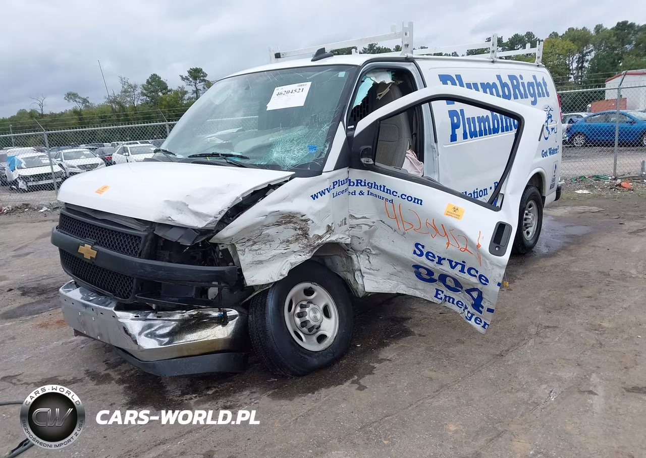 2025 Chevrolet Cargo Express Rwd 2500 Regular Wheelbase Wt VIN:1GCWGAF79S1117962 - 2
