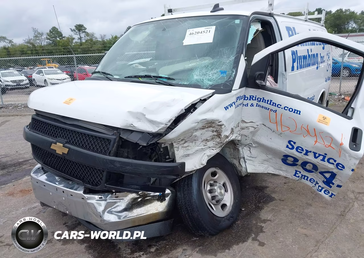 2025 Chevrolet Cargo Express Rwd 2500 Regular Wheelbase Wt VIN:1GCWGAF79S1117962 - 6