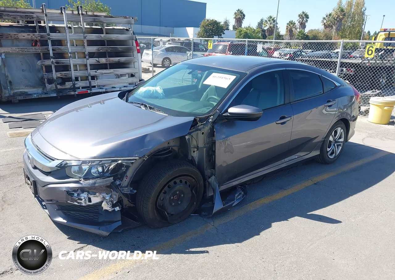 2016 Honda Civic Lx VIN:2HGFC2F52GH522734 - 2