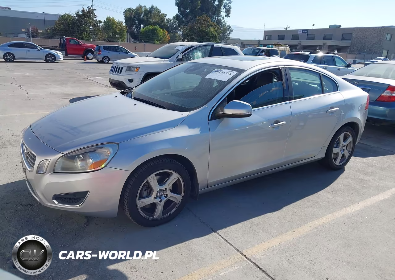 2012 Volvo S60 T5 VIN:YV1622FS8C2125856 - 2