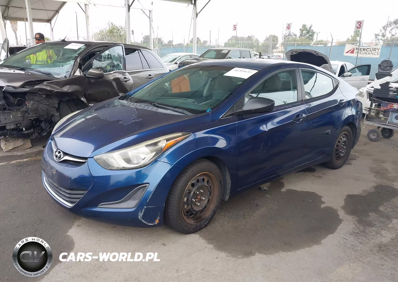 2015 Hyundai Elantra Se VIN:5NPDH4AE1FH566384 - 2