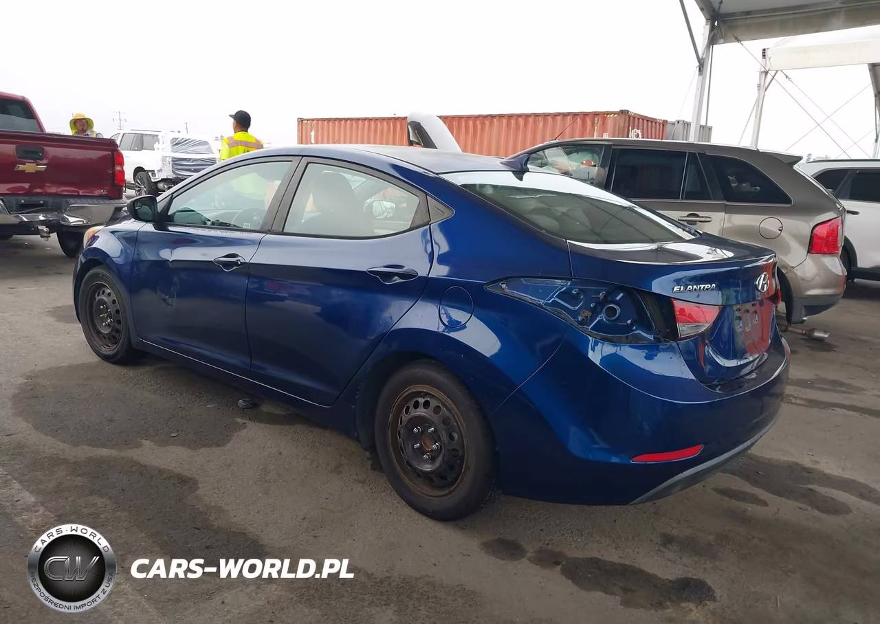 2015 Hyundai Elantra Se VIN:5NPDH4AE1FH566384 - 3