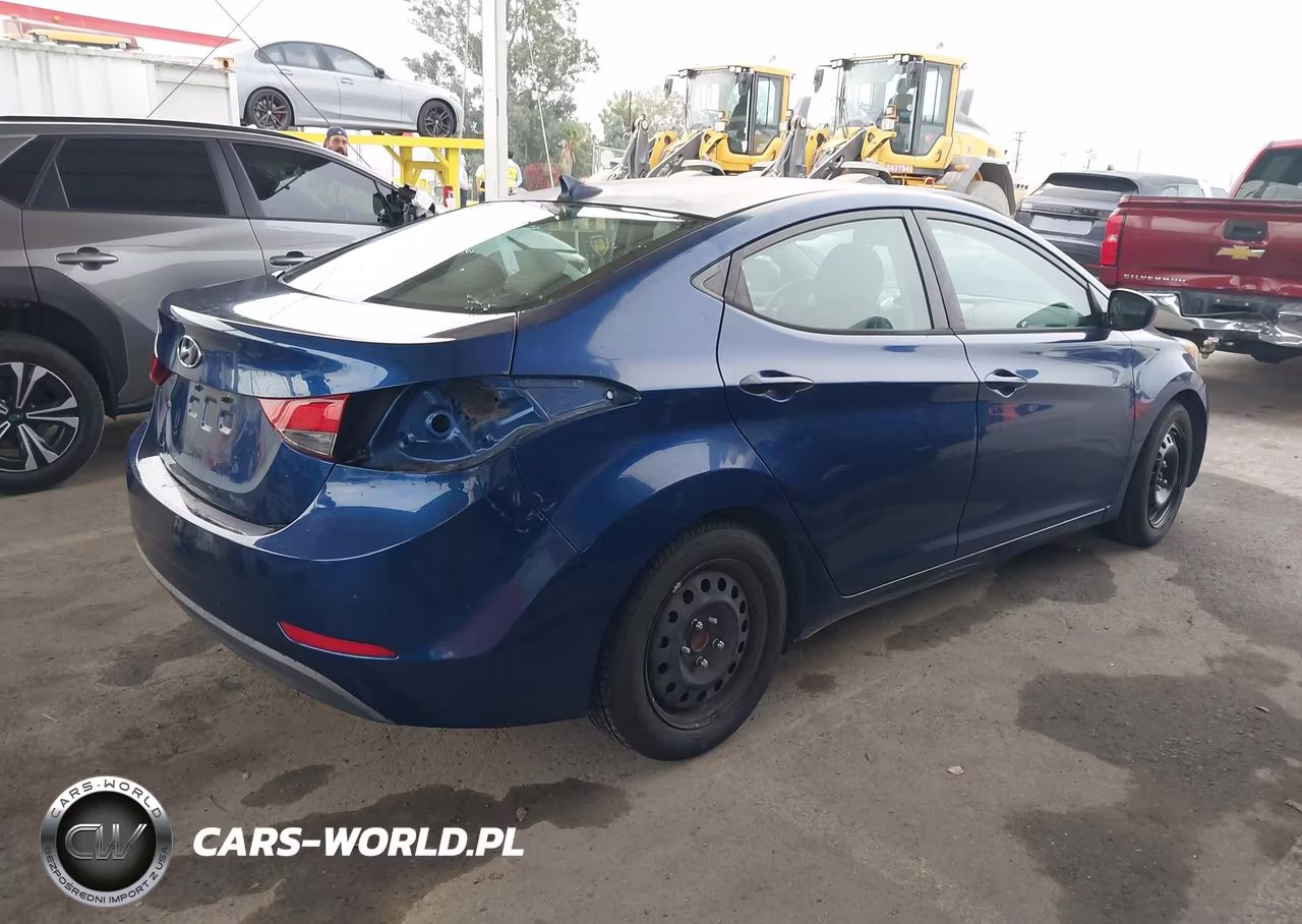 2015 Hyundai Elantra Se VIN:5NPDH4AE1FH566384 - 4