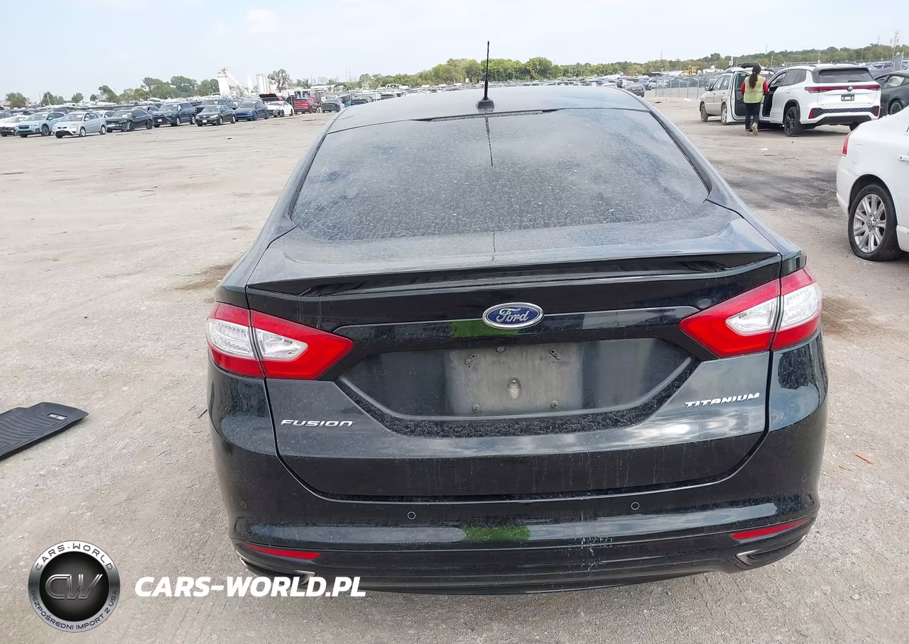 2016 Ford Fusion Titanium VIN:3FA6P0K92GR186092 - 16