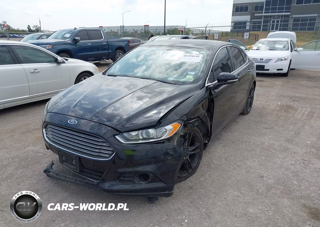 2016 Ford Fusion Titanium VIN:3FA6P0K92GR186092 - 2