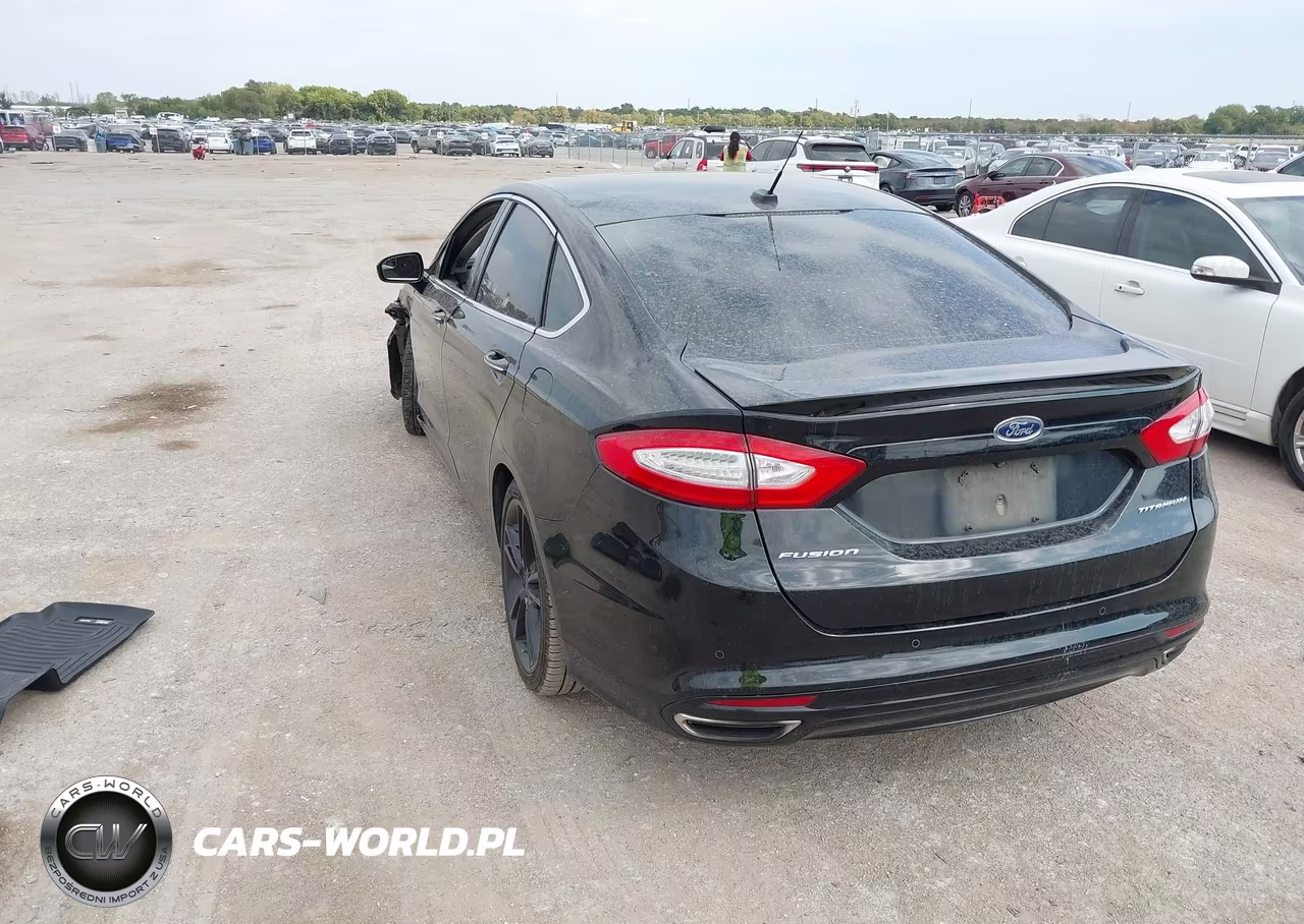 2016 Ford Fusion Titanium VIN:3FA6P0K92GR186092 - 3