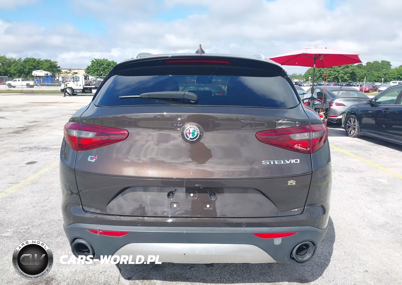 2018 Alfa Romeo Stelvio Ti Awd VIN:ZASFAKBN3J7B80358 - 17