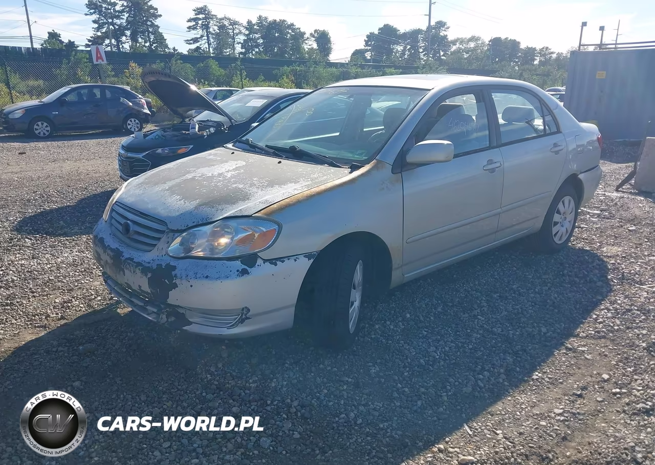 2003 Toyota Corolla Le VIN:2T1BR32EX3C105714 - 2