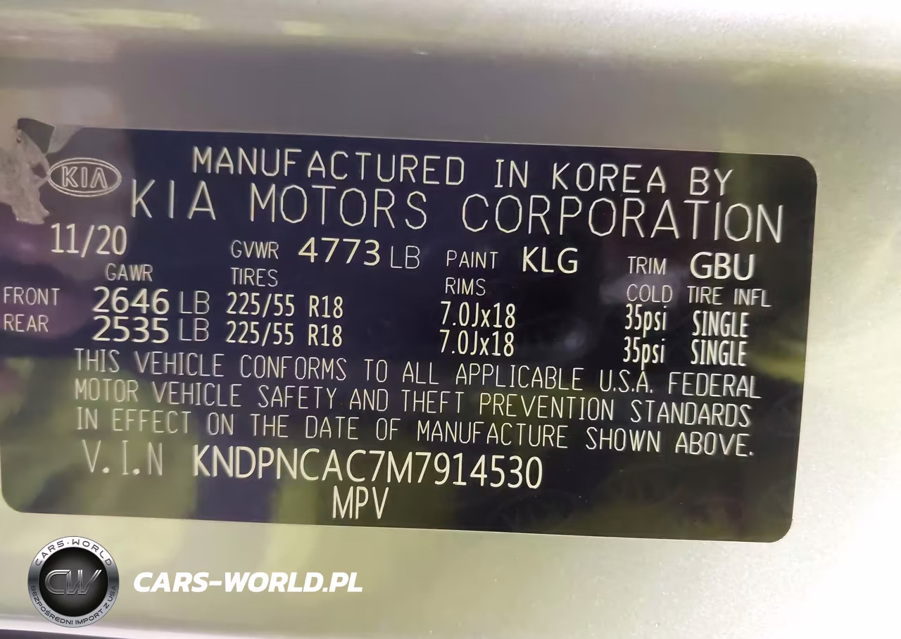 2021 Kia Sportage Ex VIN:KNDPNCAC7M7914530 - 9