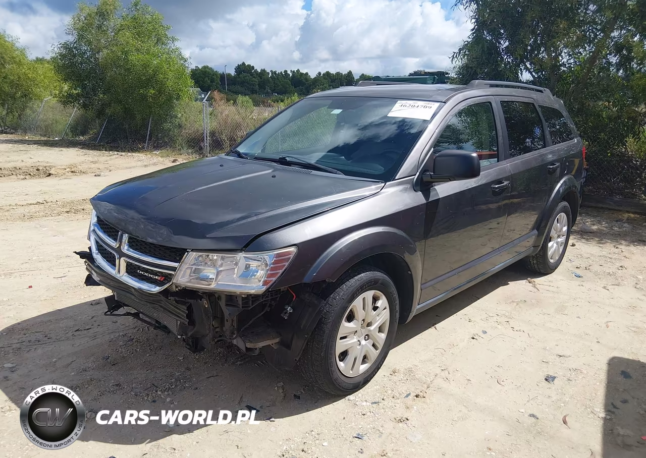 2016 Dodge Journey Se VIN:3C4PDCABXGT233336 - 2