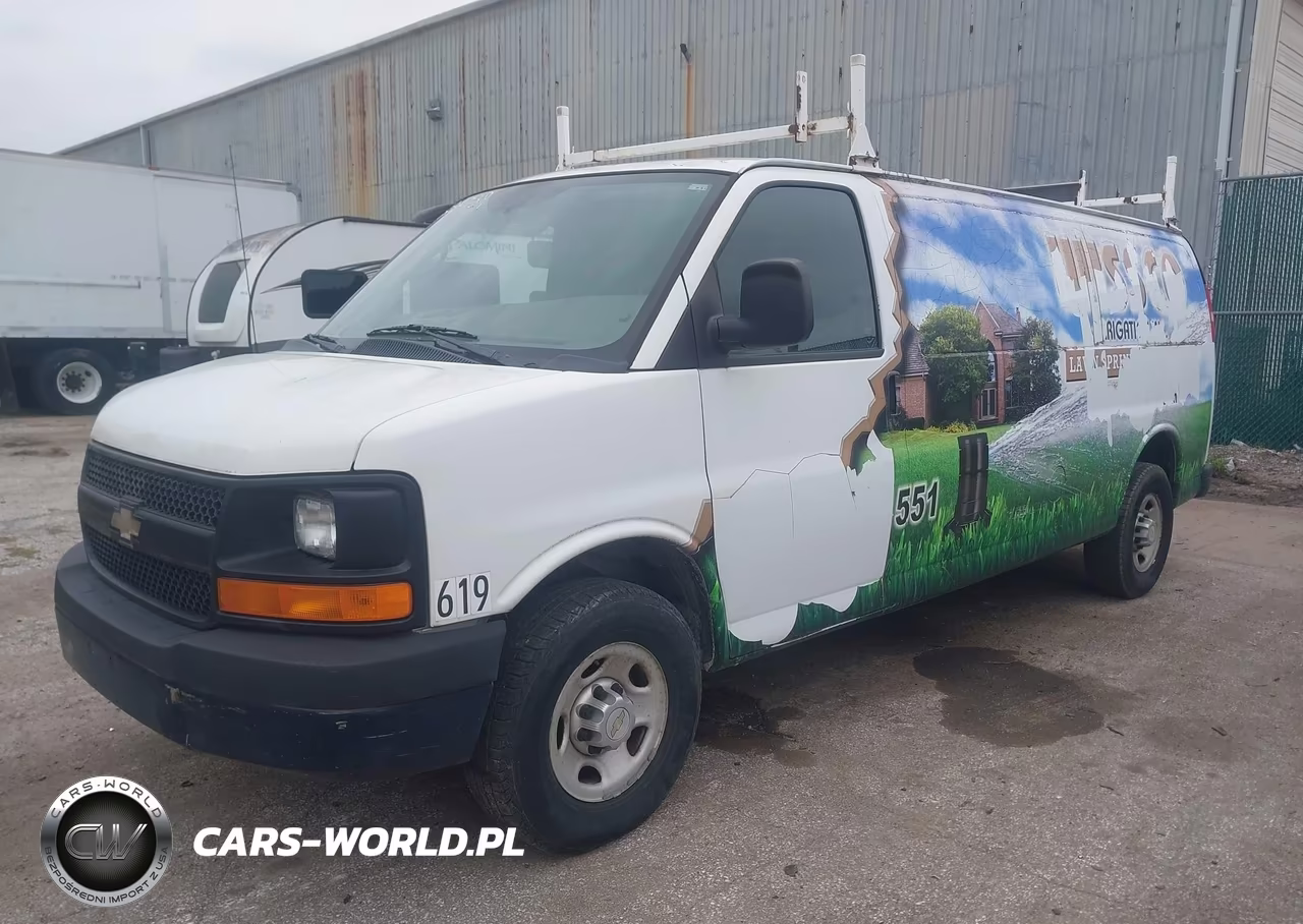 2011 Chevrolet Express 2500 Work Van VIN:1GCWGGFA2B1109619 - 2