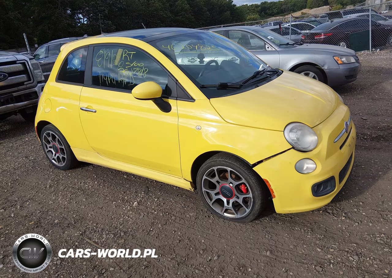 2012 Fiat 500 Sport VIN:3C3CFFBR7CT119895 - 1