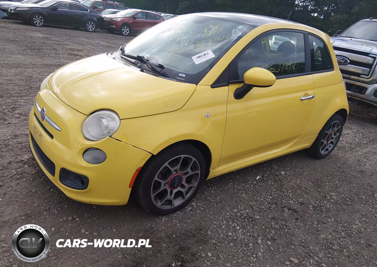 2012 Fiat 500 Sport VIN:3C3CFFBR7CT119895 - 2